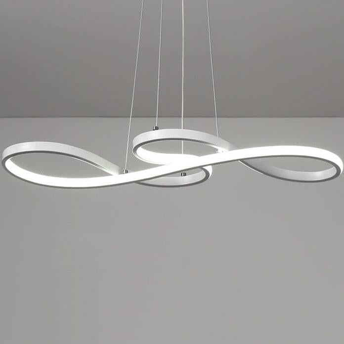 Modern Double-sided Twist 1-light LED Chandeliers