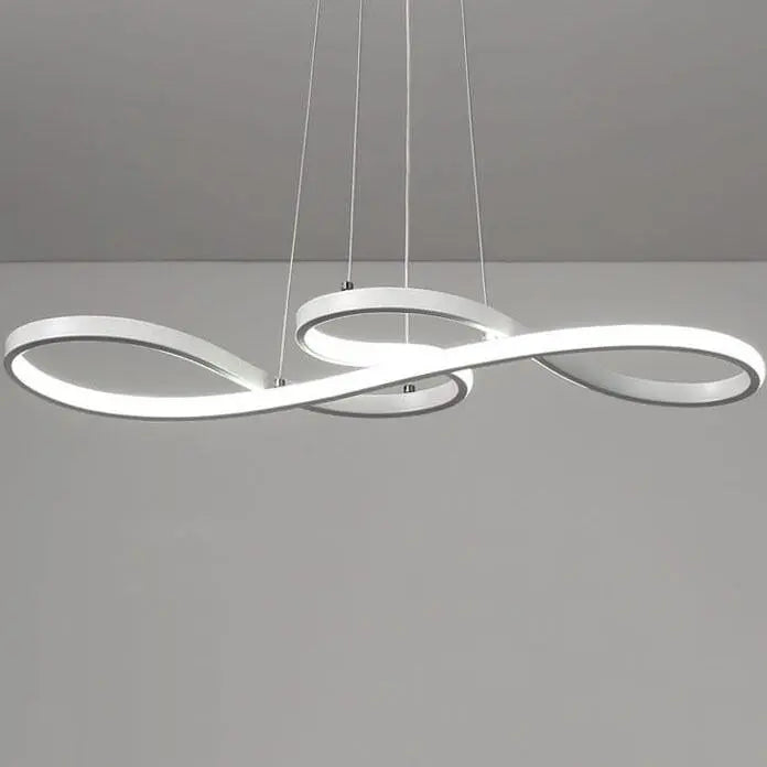 Modern Double-sided Twist 1-light LED Chandeliers Lumendat