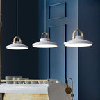 Nordic Macaron Ring Dome 1-light LED Pendant Light BulbSquare