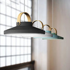 Nordic Macaron Ring Dome 1-light LED Pendant Light BulbSquare