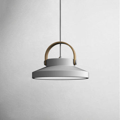 Nordic Macaron Ring Dome 1-Light LED Pendant Light