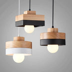 Nordic Round/square 1-light Pendant Light Lumendat