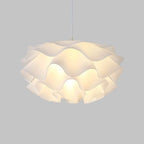 Modern Minimalist Iron Acrylic Floral Petal 1-light Pendant Light for Living Room modern luxury lighting fixture