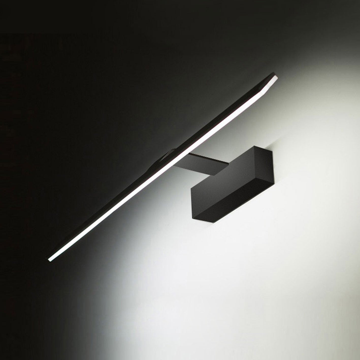 Nordic Waterproof Anti-fog LED 1-Light Mirror Headlight Vanity Light Wall Sconce Lamp Lumendat