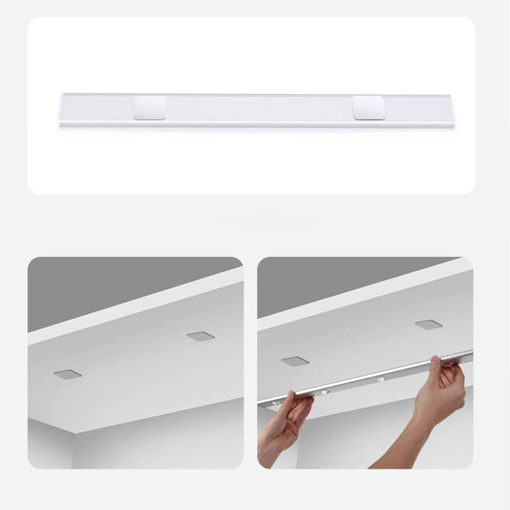 Ultra-thin Smart LED Human Sensor Charging Hill Ripple Light Strip Lumendat