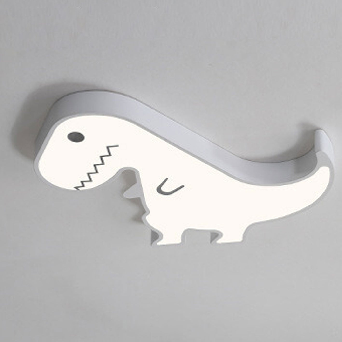 Lumendat Cartoon Creative Metal Dinosaur LED Flush Mount Ceiling Light Lumendat