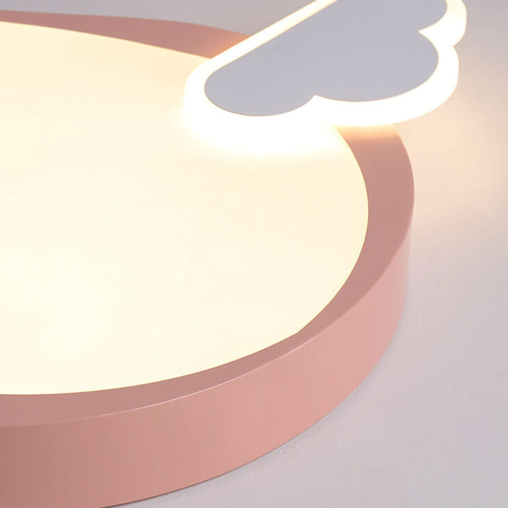 Lumendat Cartoon Hot Air Balloon Kid LED Flush Mount Ceiling Light Lumendat