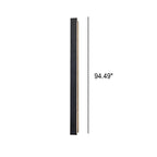 Retro Outdoor Rectangular Strip Waterproof LED Wall Sconce Lamp