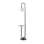 Nordic Minimalist Iron Marble Table LED Standing Floor Lamp Lumendat