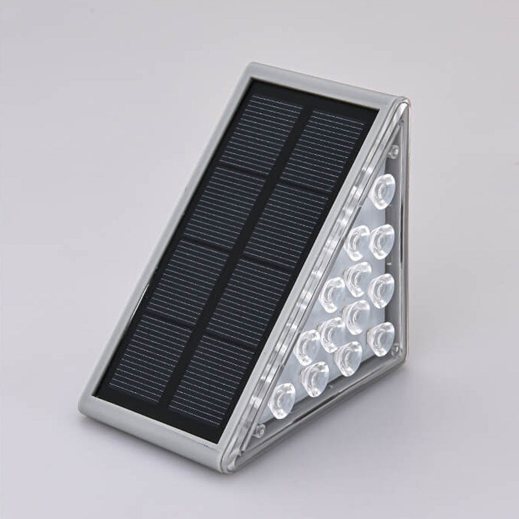 Solar Waterproof Stereo Triangle LED Outdoor Stair Lamp Lumendat
