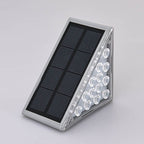 Solar Waterproof Stereo Triangle LED Outdoor Stair Lamp Lumendat