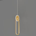Modern Minimalist All-copper LED 1-Light Pendant Light