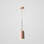 Modern Minimalist Macaron Geometric Metal 1-light Pendant Light BulbSquare