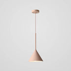 Modern Minimalist Macaron Geometric Metal 1-light Pendant Light BulbSquare
