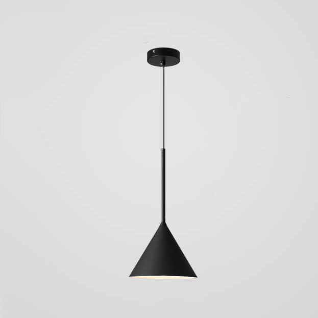 Modern Minimalist Macaron Geometric Metal 1-light Pendant Light BulbSquare