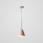 Modern Minimalist Macaron Geometric Metal 1-light Pendant Light BulbSquare