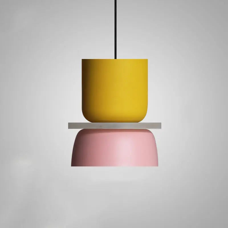 Nordic Colorful Macaron 1-light LED Pendant Light Lumendat