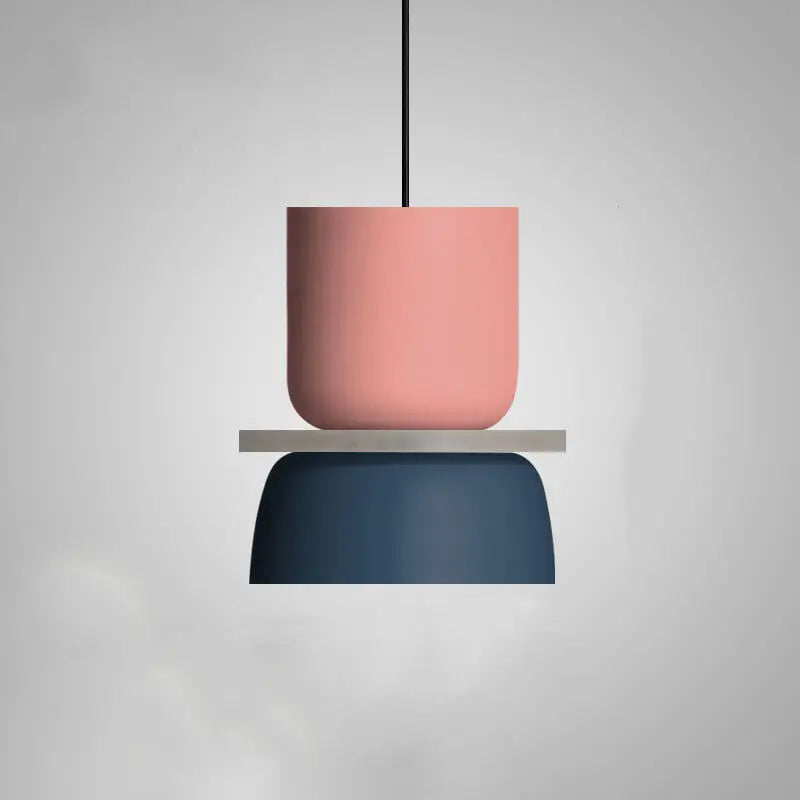 Nordic Colorful Macaron 1-light LED Pendant Light Lumendat