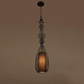 Industrial Retro Metal Birdcage 1-light Lantern Pendant Light BulbSquare