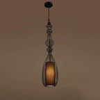 Industrial Retro Metal Birdcage 1-light Lantern Pendant Light BulbSquare