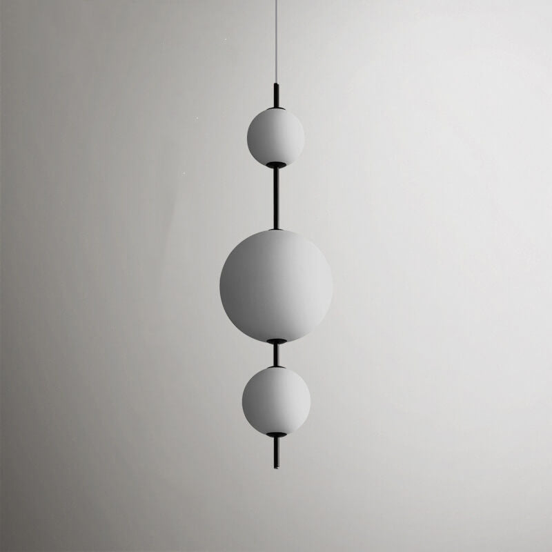 Modern Minimalist Creative Glass Ball LED Pendant Light BulbSquare