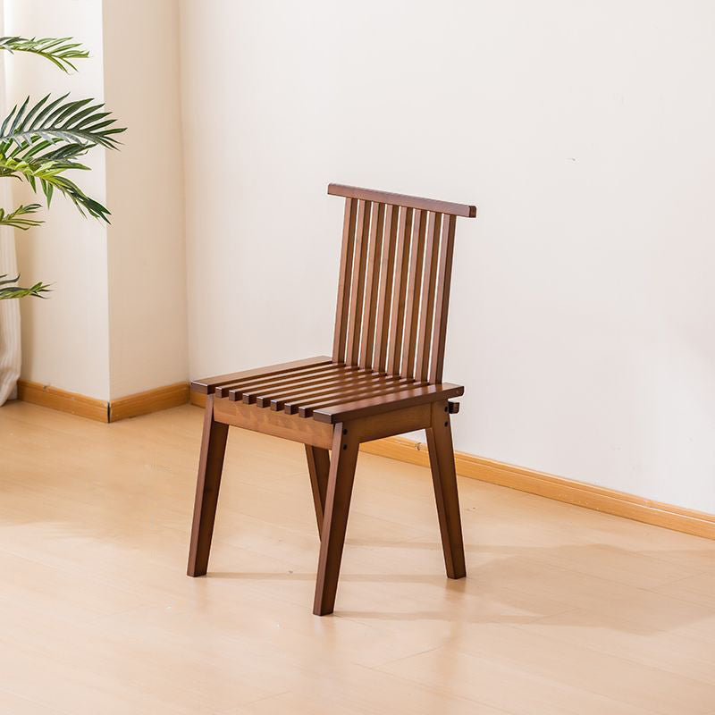 Lumendat Traditional Japanese Bamboo Slatted Folding Dining Chair 1/2-Seat With Backrest For Dining Room Lumendat