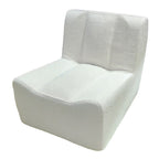 Modern Minimalist Sherpa Compression Sofa - Frame-Free High Resilience Foam Couch For Living Room Lumendat