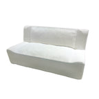 Modern Minimalist Sherpa Compression Sofa - Frame-Free High Resilience Foam Couch For Living Room Lumendat