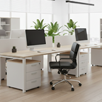 Modern Low-Back Ergonomic Office Chair - Adjustable Swivel Aluminum Alloy Leather Desk Chair With Wheels For Home & Office Use Lumendat