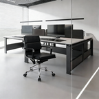 Modern Low-Back Ergonomic Office Chair - Adjustable Swivel Aluminum Alloy Leather Desk Chair With Wheels For Home & Office Use Lumendat