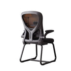 Modern Minimalist Ergonomic Design Metal PP Mesh Fabric Desk Chair With Backrest Adjustable Armrest For Home Office DFM-F