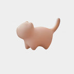 Lumendat Contemporary Creative Cat- Design Plastic Kids Stool Backless For Entryway & Living Room Lumendat