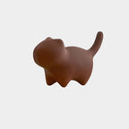 Lumendat Contemporary Creative Cat- Design Plastic Kids Stool Backless For Entryway & Living Room Lumendat