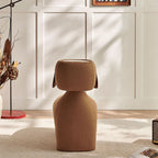 Lumendat Contemporary Creative Dog Design Carbon Steel Brushed Velvet Kids Stool With Rotatable Head For Living Room Lumendat