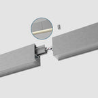 Eye-care LED Linear Pendant Light for Home Office - Anti-glare Long Lifespan Professional Illumination High Quality Aluminum SCON