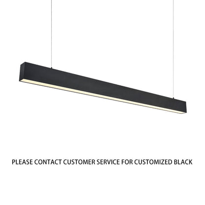 LED Linear Pendant Light - Retina-Safe Anti-Glare Professional Illumination For Home Office