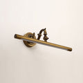 Traditional Vintage Long Copper PC LED Wall Sconce Lamp Vanity Light For Bathroom