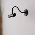 Modern Minimalist Rotatable Long Iron 2-Light Wall Sconce Lamp For Bedroom