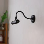 Modern Minimalist Rotatable Long Iron 2-Light Wall Sconce Lamp For Bedroom