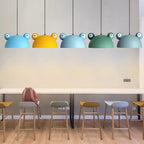 Contemporary Creative Kids Frog-shaped Iron 1-light Pendant Light for Dining Room BulbSquare