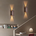 Modern Minimalist Aluminum Small Square LED Wall Sconce Lamp For Hallways