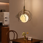 Contemporary Creative Tree Branch Pet Resin 1 - Light Pendant Light for Dining Room