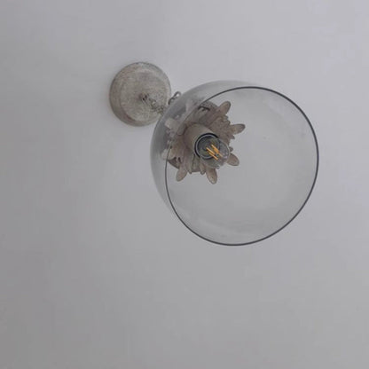 Modern Shabby Chic Iron Glass 1 - Light Pendant Light for Living Room