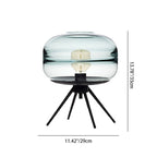 Contemporary Nordic Glass Iron 1 - Light Table Lamp For Living Room Lumendat