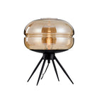 Contemporary Nordic Glass Iron 1 - Light Table Lamp For Living Room Lumendat
