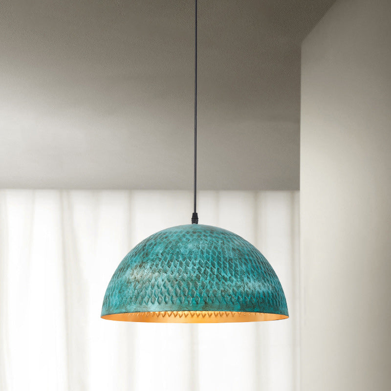 Modern Art Deco Hemisphere Iron 1 - Light Pendant Light for Dining Room