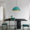 Modern Art Deco Hemisphere Iron 1 - Light Pendant Light for Dining Room