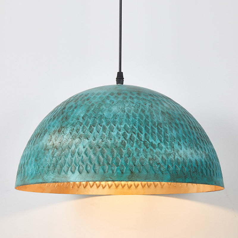 Modern Art Deco Hemisphere Iron 1 - Light Pendant Light for Dining Room