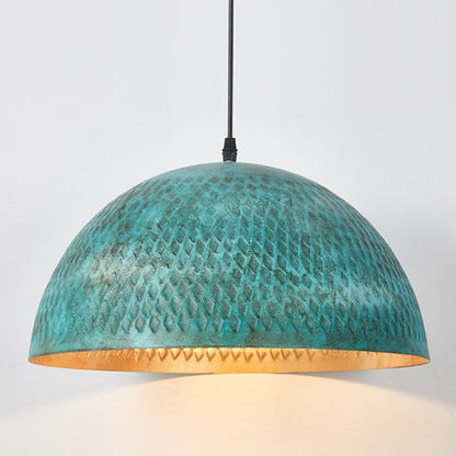 Modern Art Deco Hemisphere Iron 1 - Light Pendant Light for Dining Room