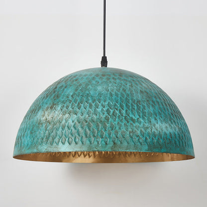 Modern Art Deco Hemisphere Iron 1 - Light Pendant Light for Dining Room